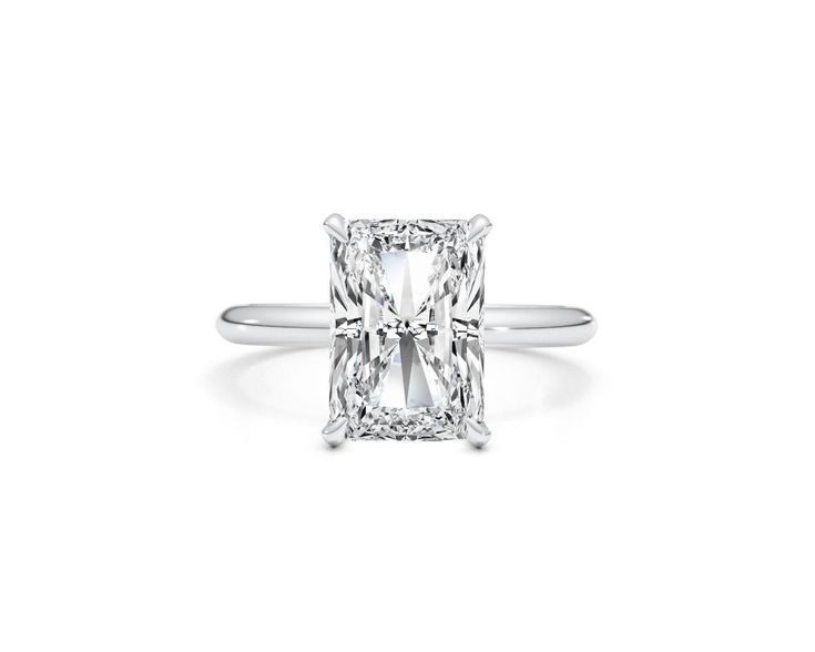 Radiant Cut Lab Grown Pear Cut Diamond Ring